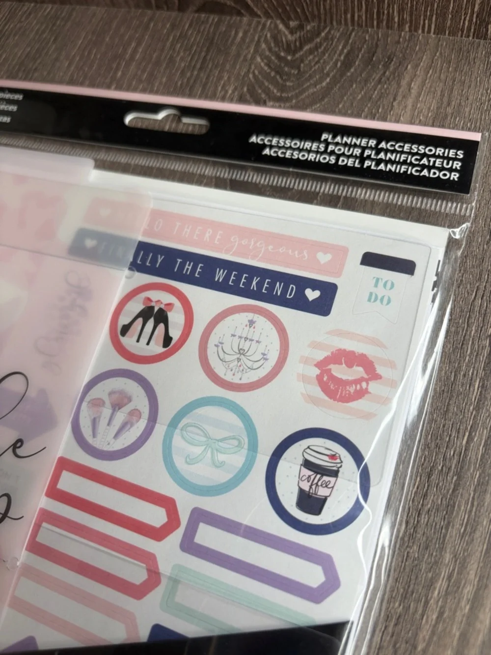 ❤️$12 NWT The Happy Planner Classic Accessory Pack Glam Girl